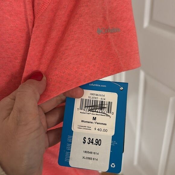 ✨NWT✨ Columbia Kestrel Trail OmniFreeze Zero Workout Top - Size Medium - Picture 3 of 5